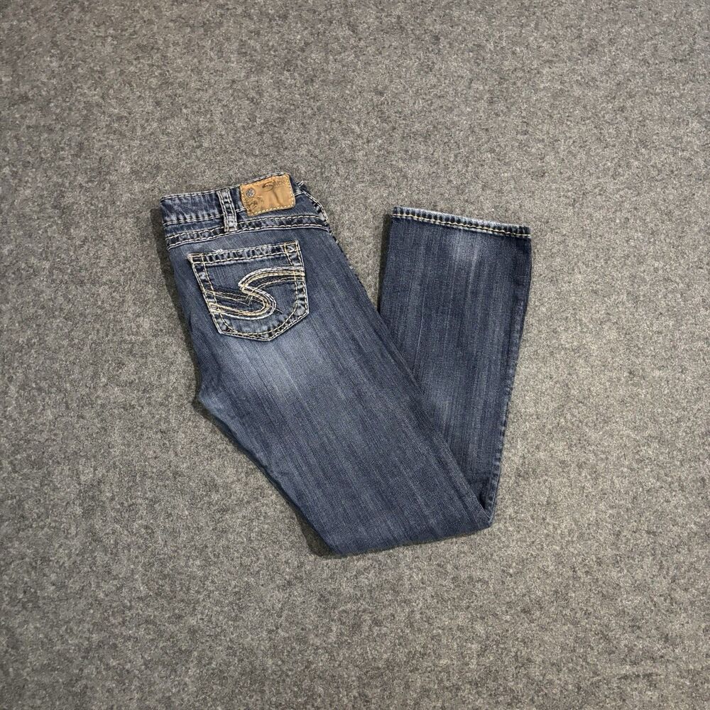 Silver Tuesday 16.5 Bootcut Jeans Women's 30x31 Blue Denim stretch